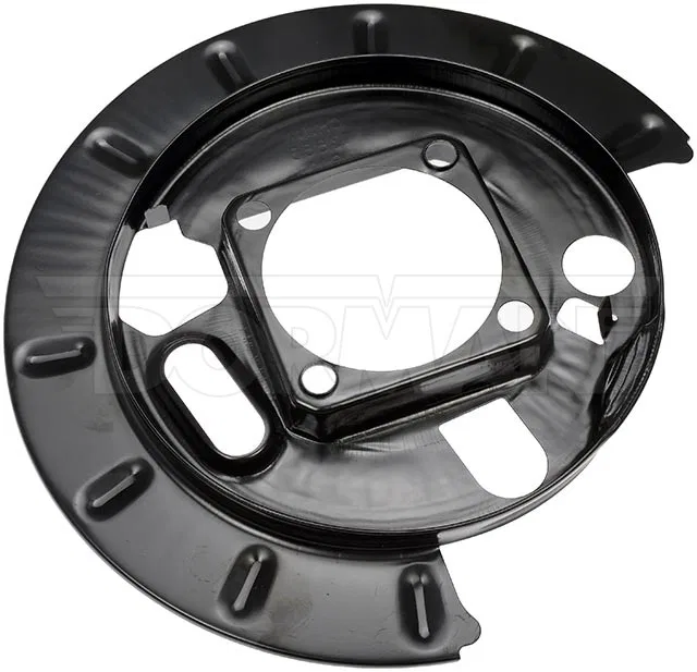 924-002 – DORMAN Brake Dust Shield, OE Replacement Black Steel Single - view 3